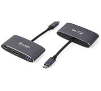 LMP 15948 USB-C 3.1 HDMI 1.4/USB 3.0/USB-C Gris Adaptador de Cable - Adaptador para Cable (USB-C 3.1, HDMI 1.4/USB 3.0/USB-C, Macho/Hembra, Gris, Aluminio, 1080p)