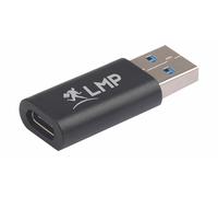LMP USB-C (f) to USB A (m) Adapter, 5G/3A - Black, W126585100 (Adapter, 5G/3A - Black)