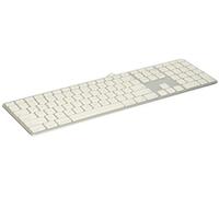 Lmp kb-1243 teclado usb qwerty internacional de ee.uu. aluminio, blanc