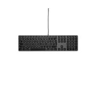 Lmp teclado francés usb (azerty) con letras mayúsculas y teclado num