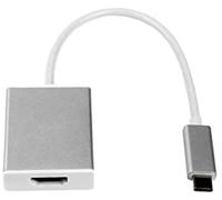 Lmp usb-c to hdmi 2.0 adaptador gráfico usb 3840 x 2160 pixeles plata