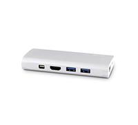 LMP USB-C Travel Dock 4K 9 Port, space silver