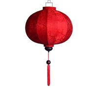 Lmpara de Bamb Oriental vietnamita de Seda Artesanal con Globo Chino, pequeo 10 Colores