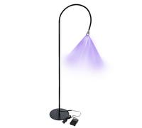 Lmpara UV de belleza existente para extensiones de pestaas - Luz UV con control de pedal de pie - Mejora la longevidad de las pestaas - para t