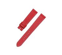 LMPVPDGADZ Accesorios for reloj, cinturón de cuero de capa superior de 20mm, adecuado for Hermes H Hour HH1.510/501, correas de reloj for textura en relieve(Red 2,20mm)