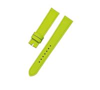 LMPVPDGADZ Accesorios for reloj, cinturón de cuero de capa superior de 20mm, adecuado for Hermes H Hour HH1.510/501, correas de reloj for textura en relieve(Light green,20mm)