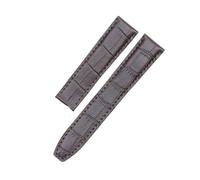 LMPVPDGADZ Ajuste adecuado for Maurice Fit for Lacroix PT6148 PT6158 PT6168 20mm correa de cuero negro accesorios de reloj piel cuero(Brown)
