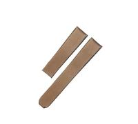 LMPVPDGADZ Ajuste adecuado for TAG Heuer F1 correas de reloj de seda hilada suave correa de reloj de cuero oculta for mujer(Brown)