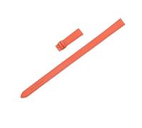 LMPVPDGADZ Cinturón de reloj Adecuado for Hermes Apto for CAPE COD/Apto for HEURE H Cuero de doble círculo Accesorios de 19 mm Pulsera de cuero de piel(Orange 2)
