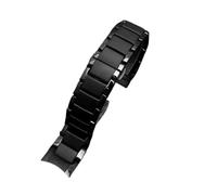 LMPVPDGADZ Correa de reloj de cerámica AR1451 AR1452 AR1400 AR1410 correas de reloj for cierre de acero inoxidable 22mm 24mm(AR-1400,22mm)
