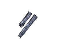LMPVPDGADZ Correa de reloj de cuero Adecuado for Baume y Fit for Mercier Fit for HAMPTON/Fit for CLASSIMA Accesorios Cinturón de reloj de cuero de capa superior 20/22 mm(Schwarz,20mm)