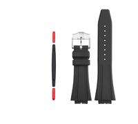 LMPVPDGADZ Correa de reloj de goma de silicona Junta convexa de 16 mm Suave Negro Verde Naranja Azul Gris Correa de reloj for hombre Apto for CASIO Fit for G-shock GA2100 GM2100(Black-S pin)