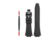 LMPVPDGADZ Correa de reloj de goma de silicona Junta convexa de 16 mm Suave Negro Verde Naranja Azul Gris Correa de reloj for hombre Apto for CASIO Fit for G-shock GA2100 GM2100(Black-Black)