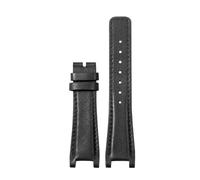 LMPVPDGADZ Correa de reloj for interfaz cóncava delicada, compatible for GC, compatible for Gucci YA1332 YA1333 YA1335, Material de la correa 16x10 20x12 22x14(Black-No,22x14mm)