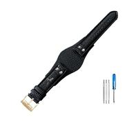 LMPVPDGADZ Correas de reloj de cuero transpirables y respetuosas for la piel aptas for Fossil Ch2564 Ch2565 Ch2891 Ch3051 Series Correa 22mm(Black(LZ)-Rose-K8)