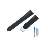 LMPVPDGADZ Correas de reloj de silicona de alta gama, aptas for Tudor 1958, Black Bay, bronce, cobre pequeño, flor pequeña, serie de flores rojas, correa de 22mm(Black-ST-K13)