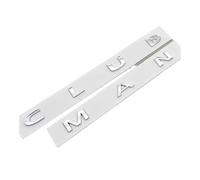 LMPVPDGADZ Logotipo de Coche en ABS 3D, Emblema, Insignia for Maletero Trasero, Adhesivos compatibles for BMW y Mini(Chrome)