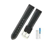 LMPVPDGADZ Ocio Correas de reloj de silicona de liberación rápida for caballeros aptas for Casio Fit for Tissot Fit for Citizen Fit for Seiko Fit for Rolex Correa que absorbe la humedad 18 20 22 24 mm