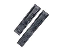 LMPVPDGADZ Sauppo Adecuado for Tag Fit for Heuer Fit for Carrecra 6 19 mm Banda de Reloj for Hombres Capa Superior Cinturón de Cuero Piel Accesorios for Relojes for(Schwarz)