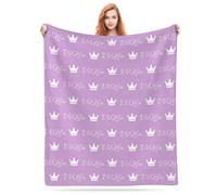 LMQJDZ Manta de Bebé Personalizada con Texto de Nombre, Personalizado Bebés Niños y Niñas Manta de Franela, para Bebés, Recién Nacidos, Nuevas Mamás, Niños, Mascotas Regalos Personalizados,