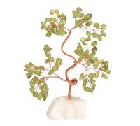LMRJHAZ Árbol de Cristal Natural Cristal Rich Ornaments Healing Crystal Stone Bonsai Feng Shui Amethyst Tree Study Hogar Sala de Estar Dormitorio Adornos de Escritorio de Escritorio árbol (Color: d)