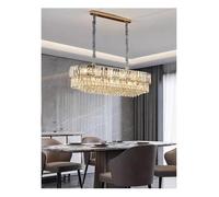 LMRJHAZ Chaners de Luxury Crystal LED para Sala de Estar Nuevas D Lámparas Colgantes para el Techo Decoración del hogar Moderno Iluminación Lustre