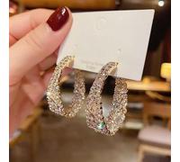 LMRJHAZ Cirón incrustado Rose Bowknot Pendientes de Amor para Mujeres Joyas de Boda Regalos de cumpleaños
