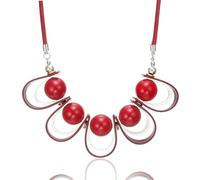 LMRJHAZ Collar Cadena Colgante Hombres Mujeres Collar de joyería para Mujeres