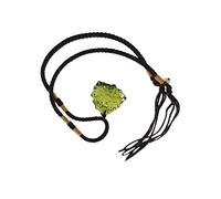 LMRJHAZ Collar de meteorito de Vidrio checo Natural Colgantes de meteorología Cristal