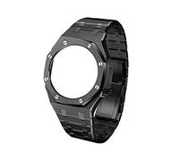 LMRJHAZ El Oak All Metal Bisel Strap Watch Bands para GA2100VB-1A MOD Kit Accesorios Reloj Correa