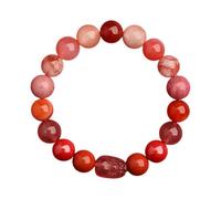 LMRJHAZ Fengshui pi Xiu Braceletas de Cuentas de Cristal para Mujeres, Piedras Naturales, Pulsera Estirada, atraer Riqueza y Buena Suerte, la Pulsera de Cristal Blanco, la meditación, Las emociones
