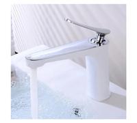 LMRJHAZ Fregadero del Fregadero del Lavabo del Lavabo del Lavabo del baño de la batería del grúa Blanca grúa Blanca, Grifo del Fregadero de la Cocina