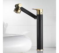 LMRJHAZ Grifo de baño, Grifo del Lavabo del baño, 360 ° rotatable, Toque de Mezclador de baño Moderno, Grifo de Lavabo, mezcladora de Palanca única, instalación de un Solo Orificio, Grifo de Cascada