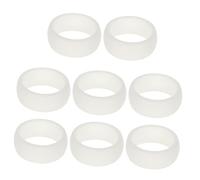 LMRJHAZ Joyas para Mujeres 8pcs Ring de Silicona Joyería de Dedo Sports Sports Finger Anillos de Ejercicio de Gimnasio Anillos de construcción Body Build