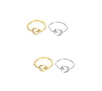 LMRJHAZ joyería Anillo Mujer Vintage Mientras se casó Joyas de Mujeres para Hombres para Mujeres Joyas de Plata