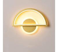 LMRJHAZ Lámpara de Pared LED de 16W de 16 W de la Pared del Dormitorio Dorado Luz de Pared de acrílico acrílico Corredor Corredor Sala de Estar Aisillo de Pared Decorativa de iluminación de Pared