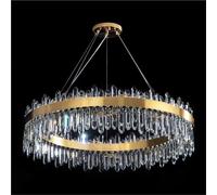 LMRJHAZ Luxury Modern Minimalista Minimalista Sala de Cristal de Techo de Cristal Chaner Restaurante Hotel Lobby Iluminación de Interior LED para casa