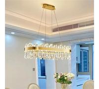 LMRJHAZ Luxury Modern Minimalista Minimalista Sala de Cristal de Techo de Cristal Chaner Restaurante Hotel Lobby Iluminación de Interior LED para casa