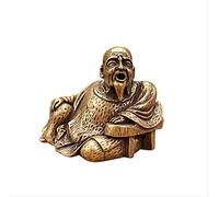 LMRJHAZ Pure Cobre Old Man Reflew Incienso Estufa Incienso Incienso Plato para el hogar Incienso Incienso Estatua de Bronce