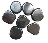 LMRJHAZ Reiki Crystal 1pcs Hematita Natural Que fabrican Accesorios de Pulsera de Bricolaje Terahertz Stone Crafts Reiki Cristales Natural DE CARTZ