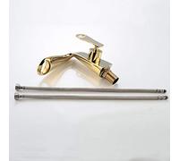 LMRJHAZ Toque mezclador All Bronze Basin Cascada del grifo del grifo de pintura blanca simple Bomba del grifo de arter