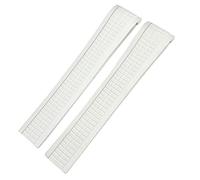 LMRJHAZM Banda de vigilancia FluorRorubber de 21 mm para Patek Aquanaut Philippe Strap 5164a 5167a Black Blue Orange Soft Gubas Stracelets (color: naranja, tamaño: hebilla blanca)