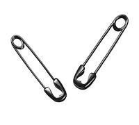 LMRJHAZM Bonitos aretes de aro pequeños de plata de ley para mujeres, adolescentes y niñas, para cartílago, color negro, talla única, A