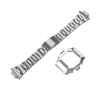 LMRJHAZM Conjunto de metal para Big G Bloque GX-56BB GXW-56 Accesorios de brazalete de banda de reloj de acero de precisión modificado (negro, para GXW-56)