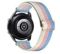LMRJHAZM Correa de nylon de 20 mm de 20 mm para Gamrmin Vivoactive3 4 5 Venu2 HR más pulsera elástica ajustable SQ para Forerunner265/255/225/645/754/735/945/955 enfoque S12 Watchings