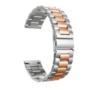 LMRJHAZM Correas de acero inoxidable compatible con 55 245 645m Banda de reloj inteligente Cinturas de pulsera de metal S40 S12 S42 Correa