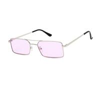 LMRJHAZM Gafas de sol con protección UV400 | Lente de metal de doble puente Steampunk de color caramelo | para mujeres y hombres, deportes al aire libre y conducción