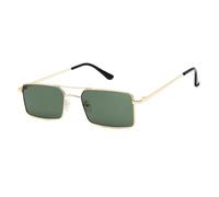 LMRJHAZM Gafas de sol con protección UV400 | Lente de metal de doble puente Steampunk de color caramelo | para mujeres y hombres, deportes al aire libre y conducción