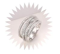 LMRJHAZM Girl Products - Anillos para mujer y hombre, diseño de líneas geométricas vintage envueltas alrededor del anillo, regalos femeninos, 8, A