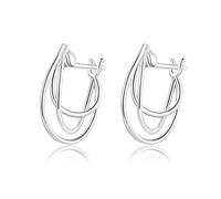 LMRJHAZM Pendientes de esmalte de esmalte rosado para mujeres regalo de joyería fina